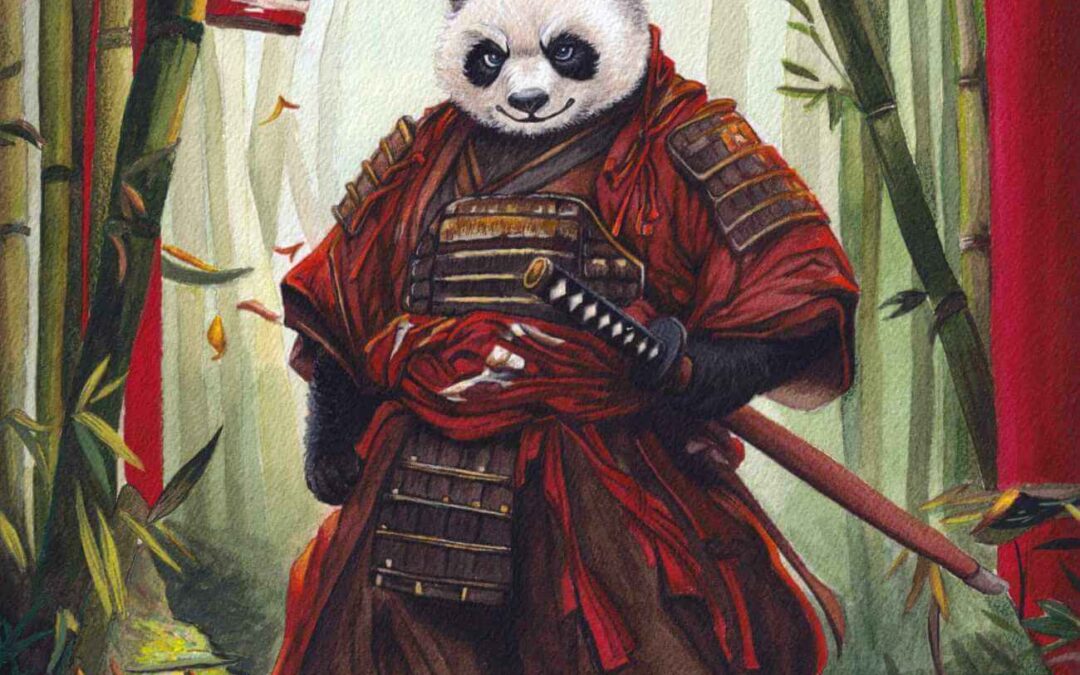 Panda Samurai – In the Bamboo Grove