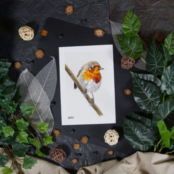 Kunstdruck | Robin – Singing Past Midnight